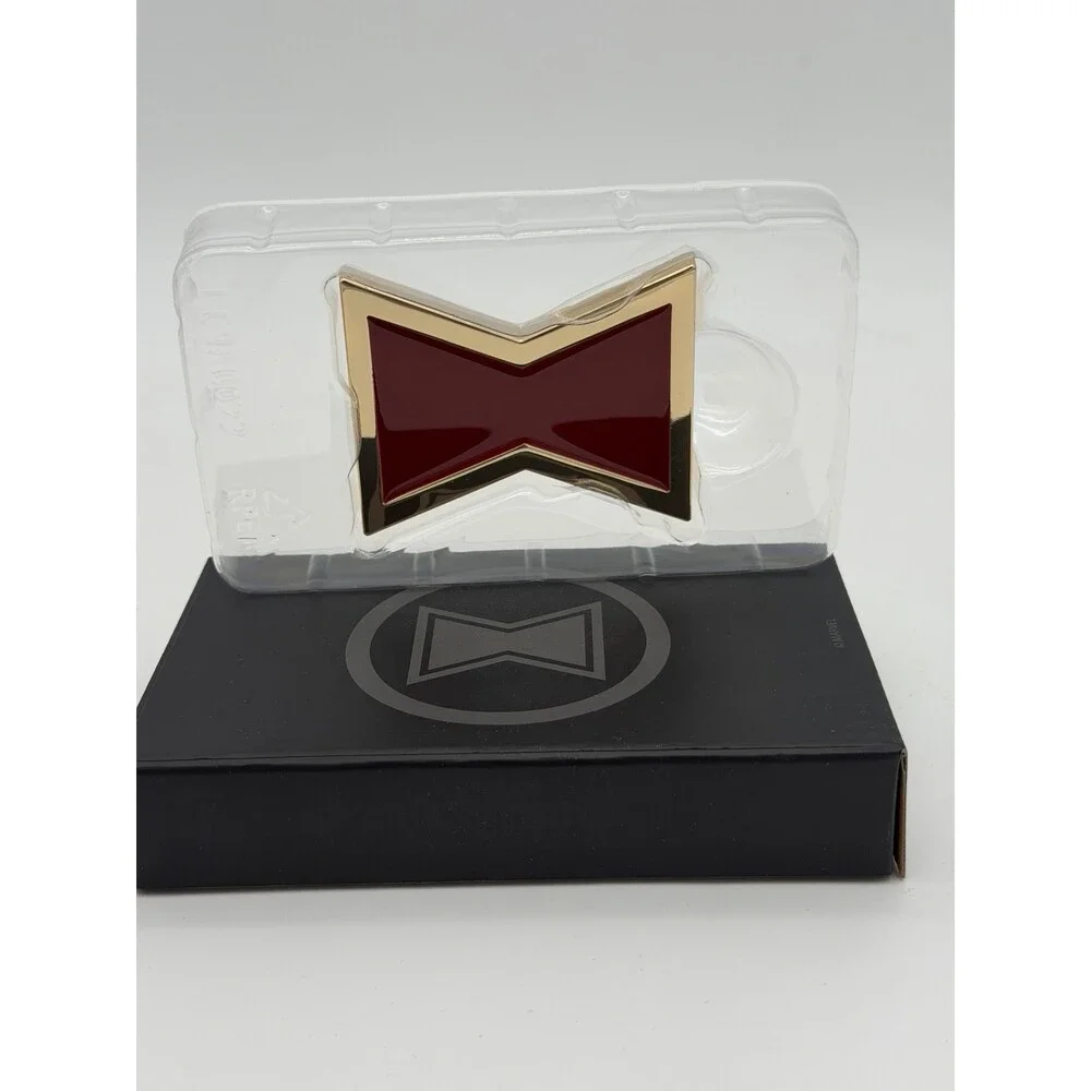 Marvel Avengers Earth Mightiest Collectors Edition Black Widow Belt Buckle Gold
